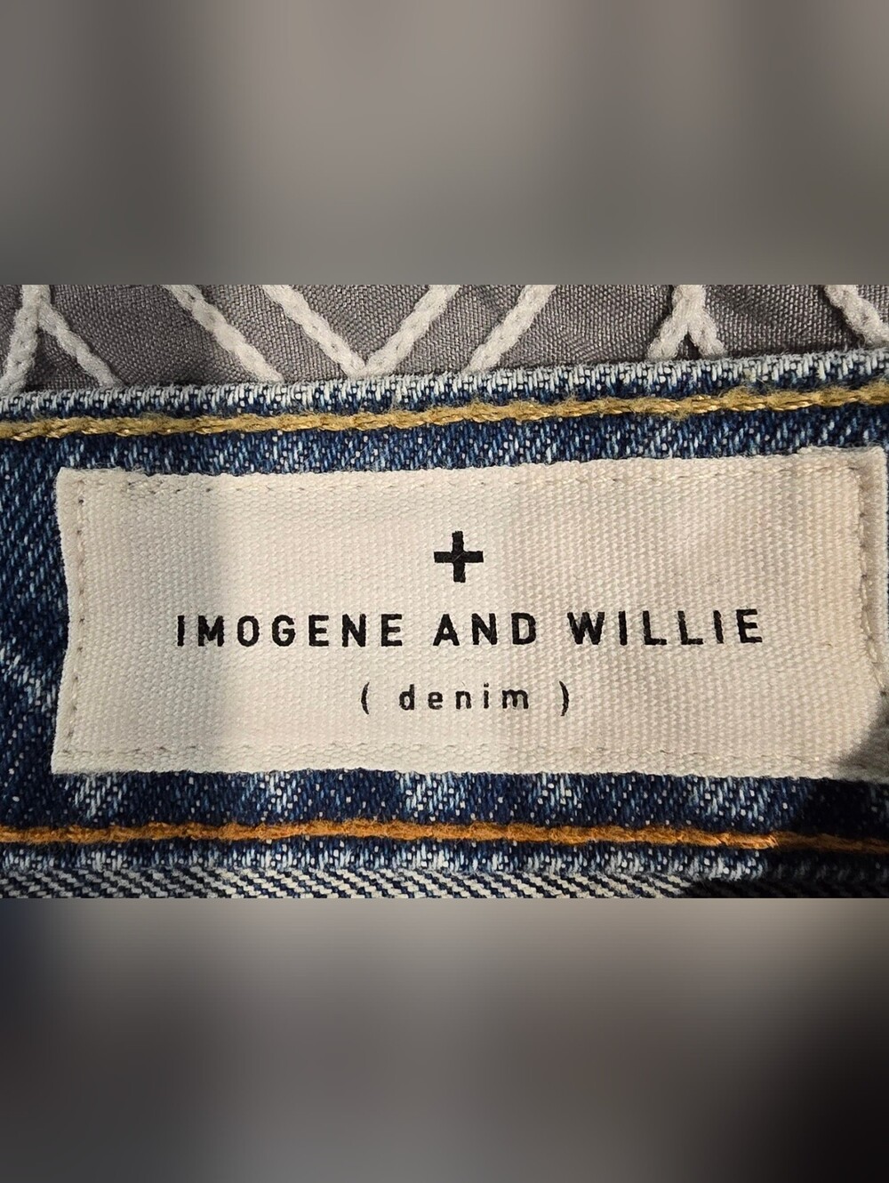Imogene + Willie Sophie High Waisted Straight Ankle Jeans Size 25 - Picture 6 of 9